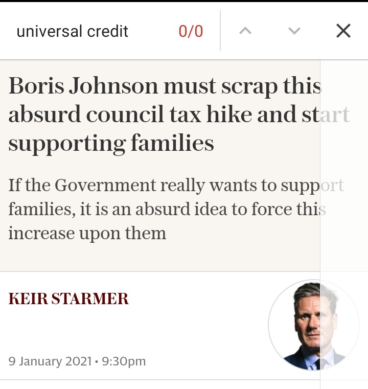 Even with levies as regressive as council tax, tax cuts are an inefficient way to support those who most need it.For a key op-ed signifying support for families through the recession, this isn't really good enough.