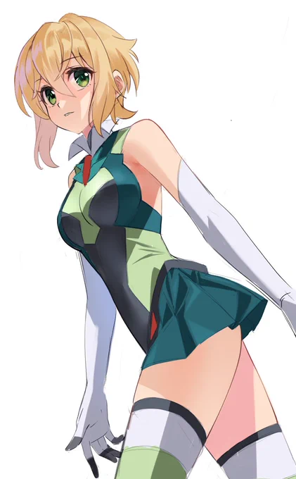 毎日お絵かき1187日目 
ギアとインナーの中間地点が好き( ˘ω˘ )
#シンフォギア 