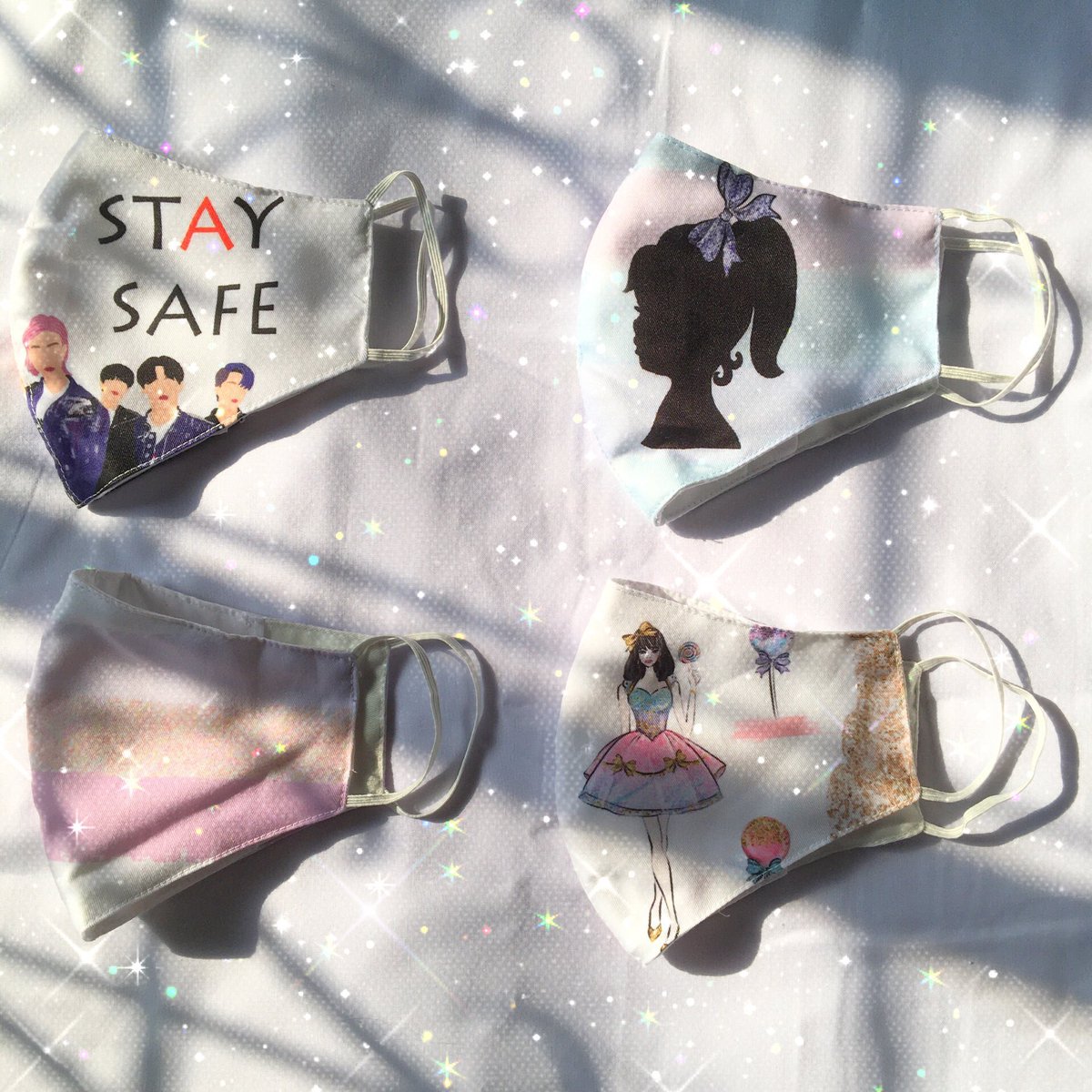 taraselss's tweet photo. @OH_mes2 Yeay, so happy! Hi STAY! Buat STAY yg mau cari masker 3 lapis design STRAY KIDS, aku ada nih! Ada strap maskernya juga loh. Masker 3 lapis harganya 35k, untuk strap maskernya 29k aja😊 Ada motif masker lain loh!✨✨ Yg mau tanya2, silahkan DM yaah😉

https://t.co/NQBEmuCovn https://t.co/zINz9Fm3XF