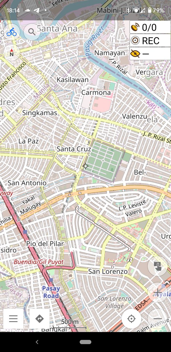 GOwin's tweet photo. The following photo of a nearby neighborhood shows an #osmand bug, where POIs tagged as place=quarter with a ref tag render the ref values instead of their names.
Curiously, their online #Osmand tiles don't show this because they use #OpenStreetMap #mapnik . https://t.co/2E7hn7wt8P