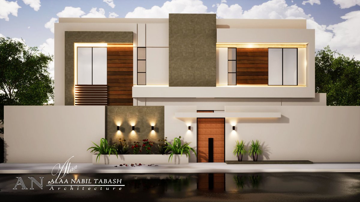 أحدث أعمالي بفضل الله 
تصميم واجهة أمامية مع السور الخارجي.
#تصميم_واجهات #تصميمي #تصميم_خارجي #مراجعة_تصاميم_المتابعين #مساء_الخير #تصميم 
لا تتردوا في التواصل والاستفسار
ثقتكم هي سر نجاحنا.