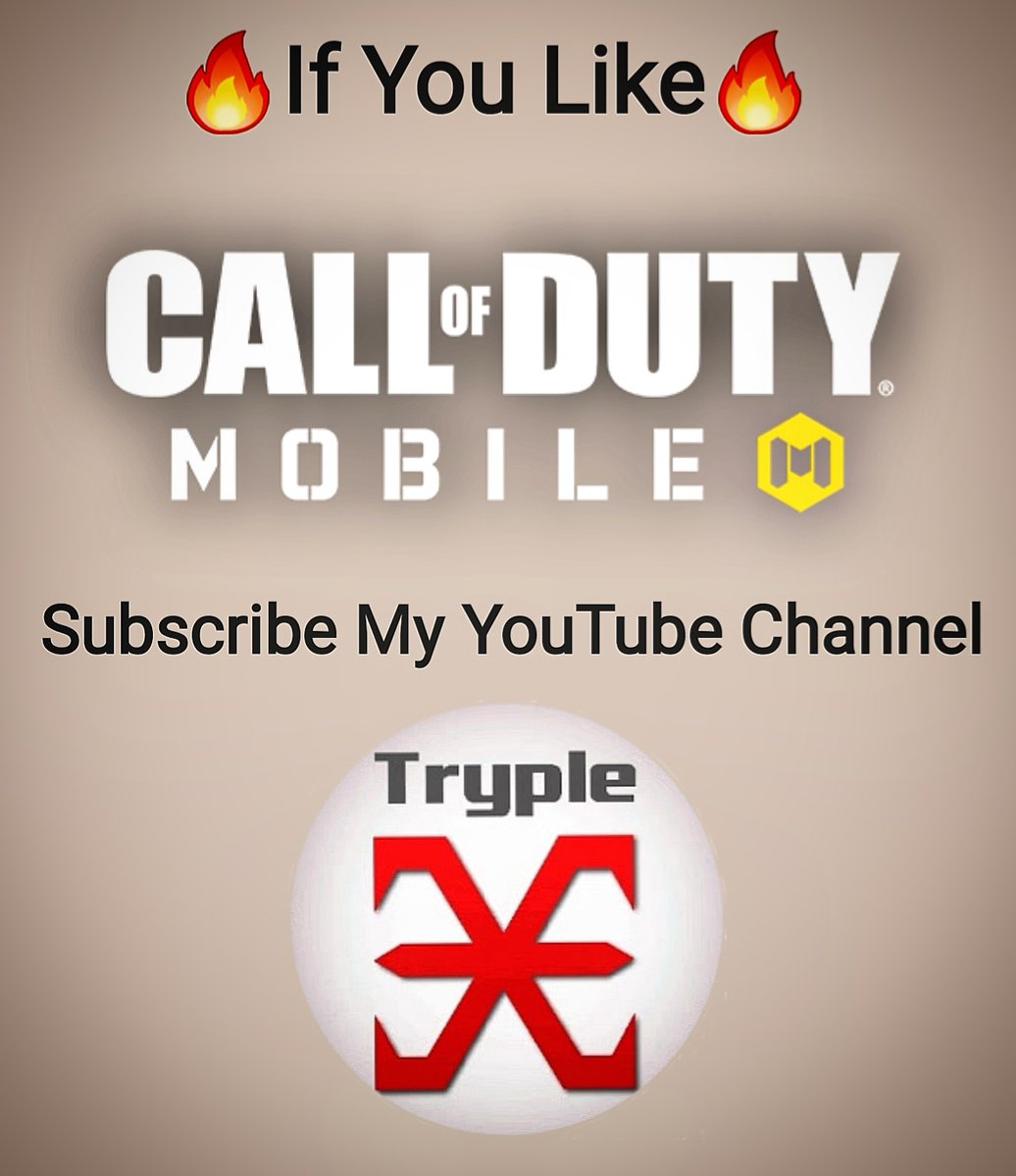 XxTryple's tweet photo. #Callofdutymobile #codmobile 
#BattleRoyale #codm #YouTuber 

✅ Follow @XxTryple 
🐦 Retweet 

https://t.co/XI37meKsm8 https://t.co/MjHmFbPqPv