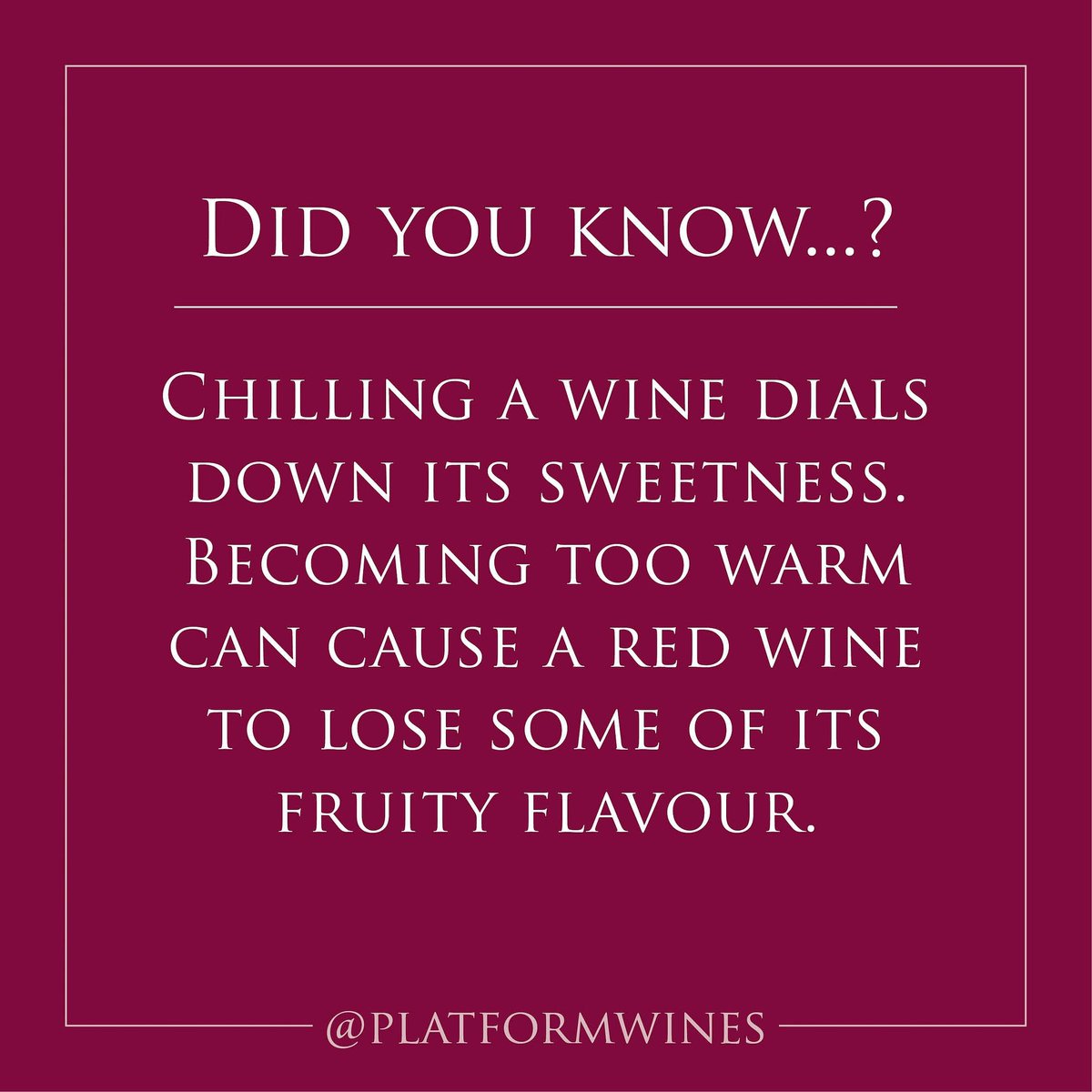 Platform wines tweet media