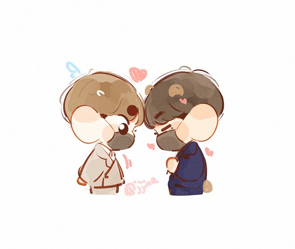 jjin0_'s tweet photo. 🐹🐻💜💜💜

#석지니 #태태 https://t.co/XZYqBu4ejq