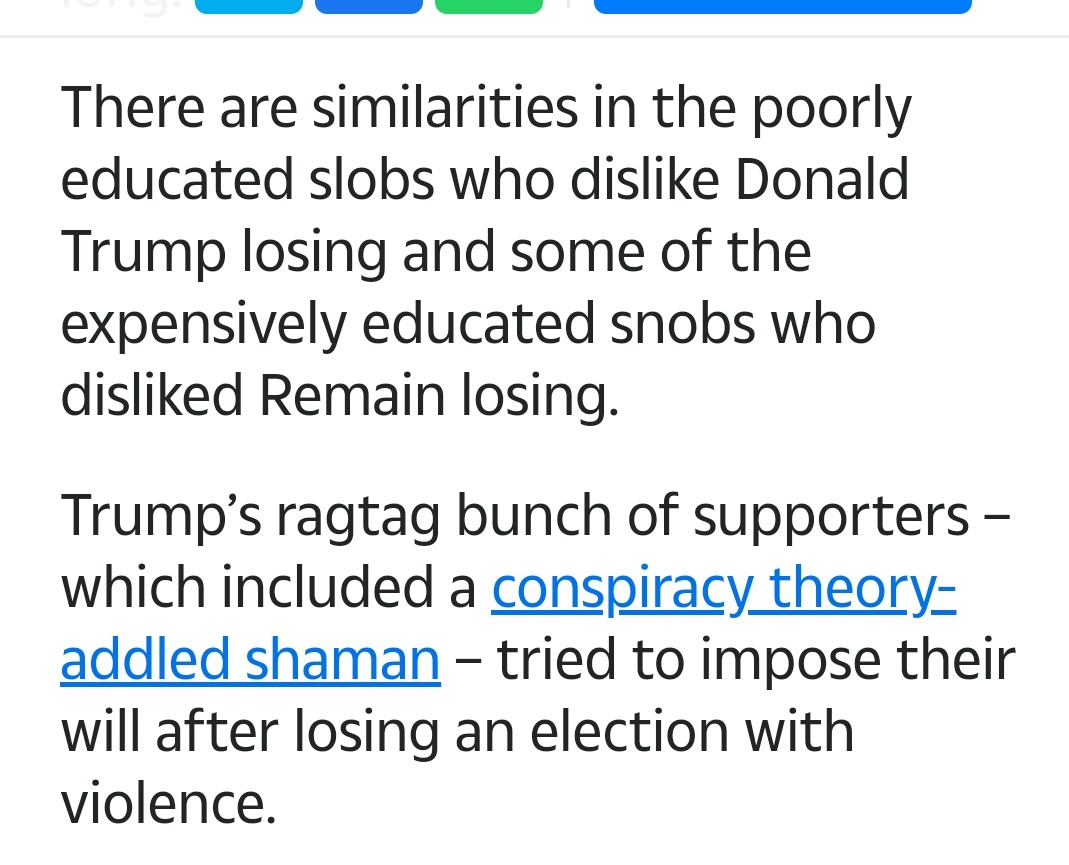 Hi  @TheSun. We see you. You better own your mess.Murdoch's policy of disinformation is why the far right has been energised in the US and you've helped him do it here too.If you're looking for parallels, it's in the EDL, BNP, UKIP, hardline Brexiteers - not Labour or Remain.