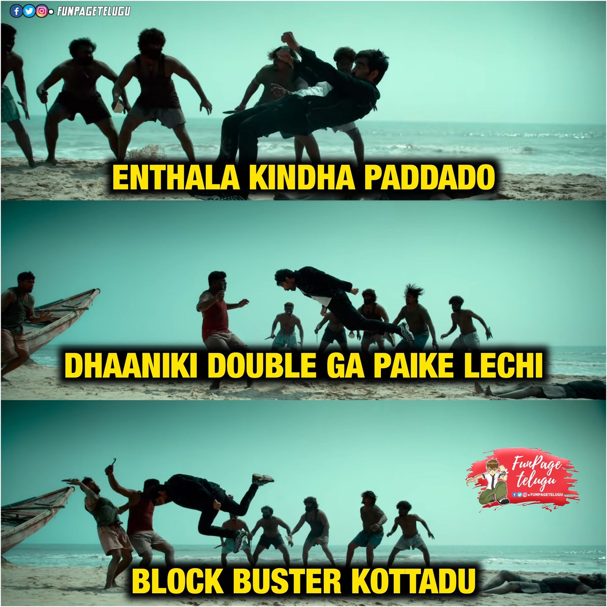 FunPageTelugu's tweet photo. #Krack #KrackBlockBuster https://t.co/yXLcQoYjKq