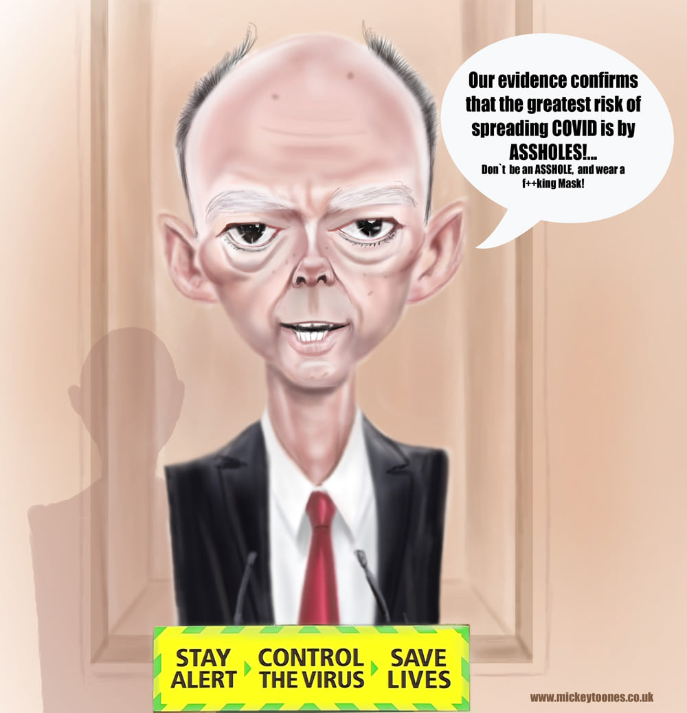 A message from Professor Chris Whitty 😆