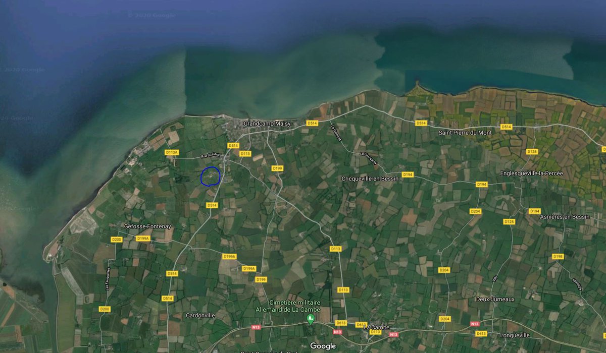 For those who don't know, Maisy battery was a German strongpoint just south of Grandcamp Maisy. It was attacked by the Rangers a few days after D-Day. In the last 10 years its been extensively excavated and opened as a museum. Google