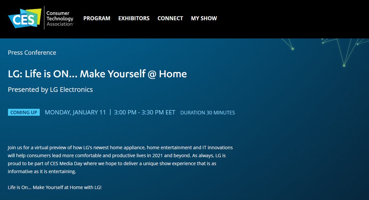 З понедiлка переходимо на #CES2021-режим, читайте нас, щоб дiзнатись все першими, ми вже готуємось!