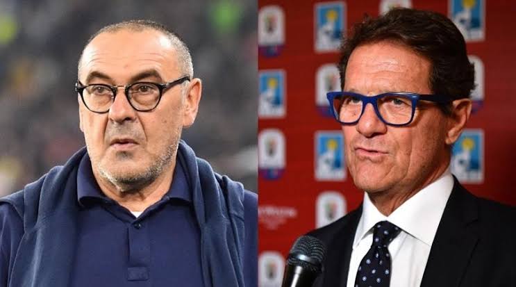 "Every 20 years there's an innovation in football.After Ajax, there was Sacchi's Milan, then Guardiola, who rather sent football to sleep. Fortunately now we've got Sarri, who can football up again."[FABIO CAPELLO]