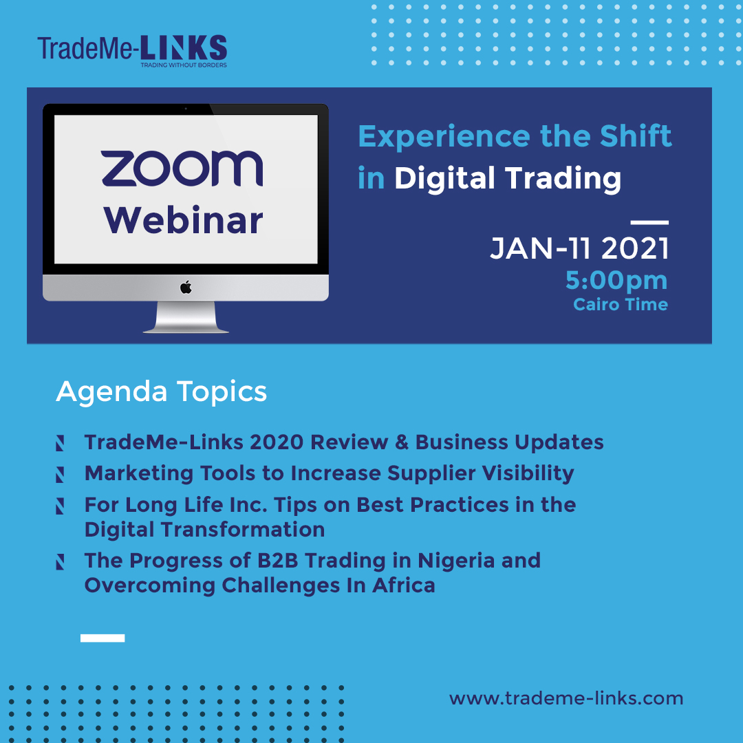 TML_Capstone's tweet photo. #TradeMeLinks - Experience The Shift In Digital Trading.

Learn more about our agenda topics for our upcoming webinar tomorrow! Join us on the 11th of January, 5pm Cairo Time featuring esteemed guest speakers Antonin Spirit &amp; Angela Ajala.

Register Now: 
https://t.co/vrwt2ArovC https://t.co/CXJwb04yH2