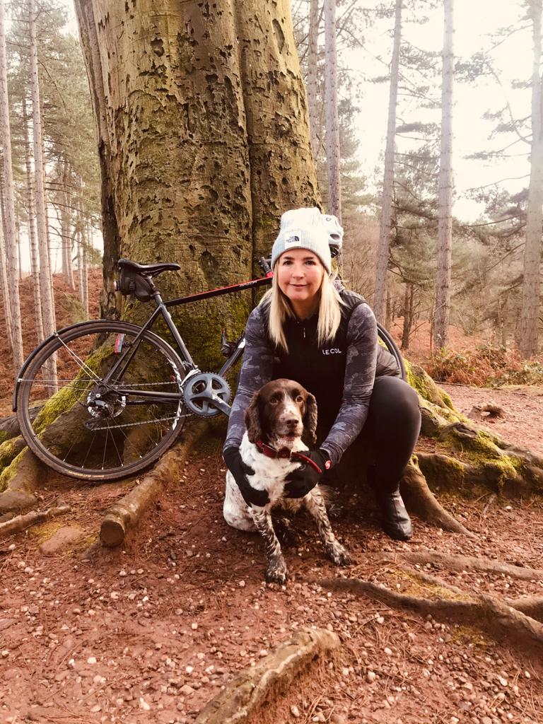 Just loving my new role as European Cycling Directeur <a href="/cyclingdirectr/">TheCyclingDirecteur</a> and sharing the joys of #cycling &amp;  #greatoutdoors. So is my lovely dog George! 
Watch out for news on cycle events for all abilities this year to support <a href="/NHSuk/">NHS</a>  #Ride2021UK