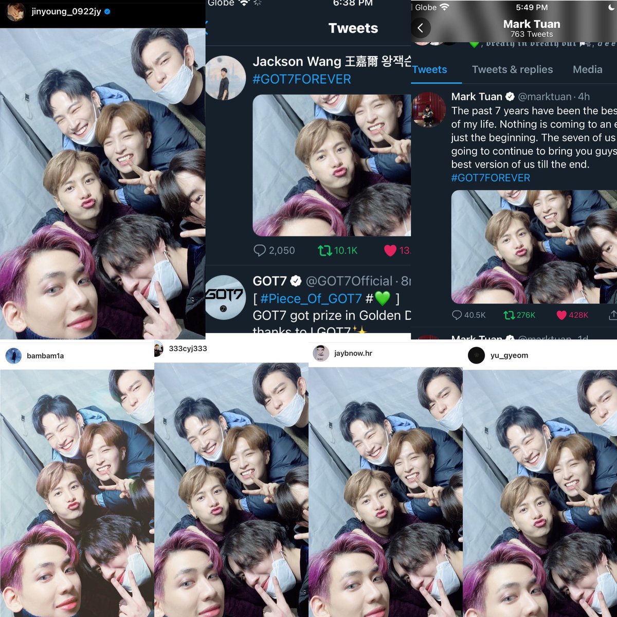 yingyeen's tweet photo. * รักเสมอ ตลอดไป 💚
   พลังงานบวกของเรา ตลอดเวลา
   6 ปี ที่เราอยู่ตรงนี้ อยู่กับกัซ
   ขอบคุณนะคะ
   แยกย้ายกันไปเติบโต
   อย่างสวยงามนะ

 #GOT7FOREVER

มานั่งปั่นวิว นั่งสตรีม
ตอนนั้น เหนื่อย แต่มีความสุขมาก
เวลาเห็น กัซ ขึ้นไปยิ้มตอนรับรางวัล
บนเวที 🥺 https://t.co/uriQWqyleJ