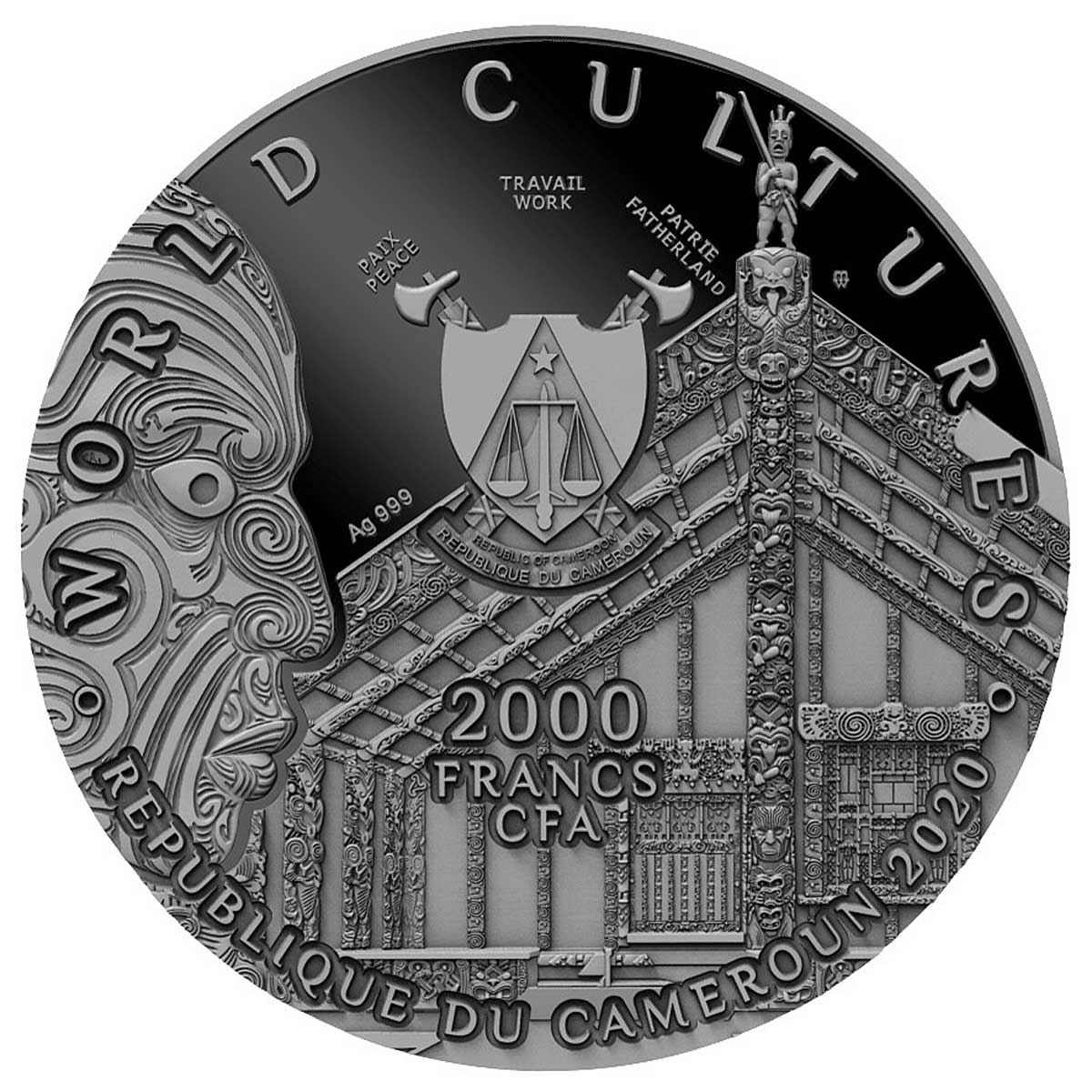 Collectcoins's tweet photo. #haka

This 2 Oz UHR Silver coin is issue 3 in the beautiful World Cultures series an is dedicated to the famous ceremonial dance or challenge in Maori culture: the Haka!
 
Cameroon 2,000 Francs 2020 2 oz silver
With a real Carnelian inlay!

https://t.co/KYIrnEMpMX https://t.co/u7aw5XU8DY