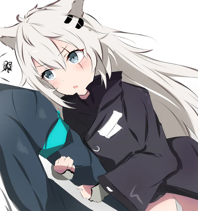 おねだりラップランド #アークナイツ 
「ねぇ! テキサスと同じ編成にしてよ、ペンギン急便でもいいからさ!」 