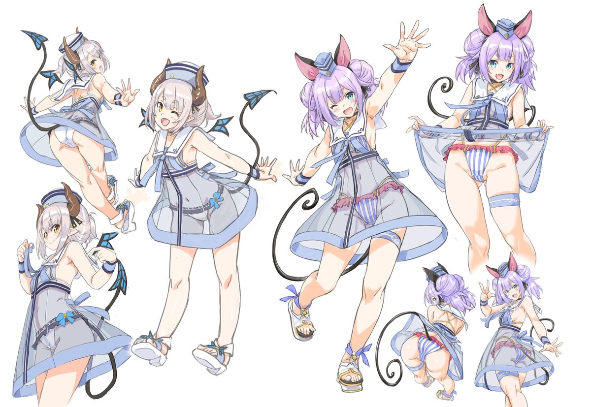 # くそ寒いので水着絵を貼る
続き～Vtuber④

https://t.co/II2QAf2xrw 