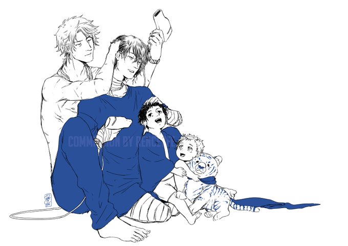They're a 💙 kind of family. 