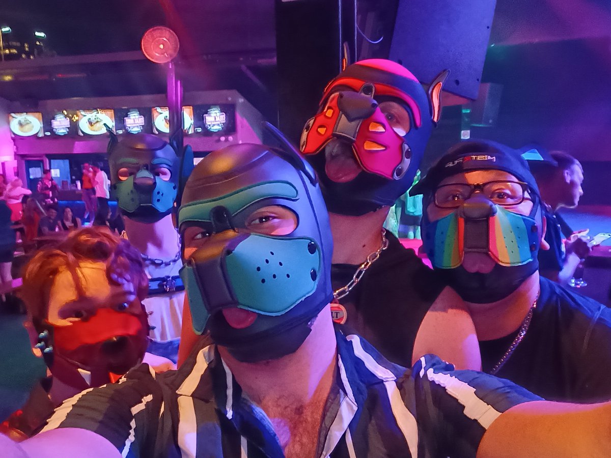 PTerran97's tweet photo. Wworrf!! (Terran is always eager to shake his puppy tail with his fellow Perth pups! So grateful we can pup out๐๐)
#perthpups #Dragfactory #blessed #bipup https://t.co/dVphQ1udpX