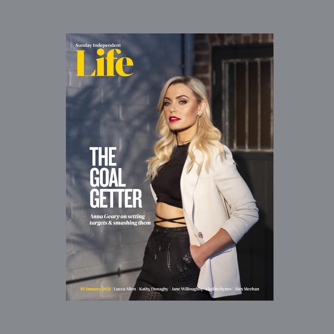 In today’s Life magazine <a href="/AnnaGCork/">Anna Geary</a> talks influence, body image, the preparation behind her success, and her frustration over the women’s All-Ireland semi-final debacle. See the fab photoshoot in full gloss in the Sunday Independent or read online at <a href="/Independent_ie/">Irish Independent</a>