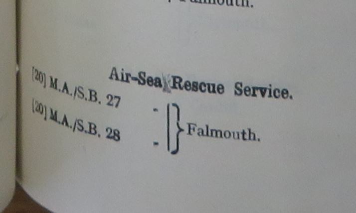 And crucially, 27 isn't in any of the numerous fleet lists for any task force I've consulted, despite even smaller vessels being included. Why not? Because she was in fact doing Air Sea Rescue work from Falmouth on D-Day. She played her part, but not the part that we're told.