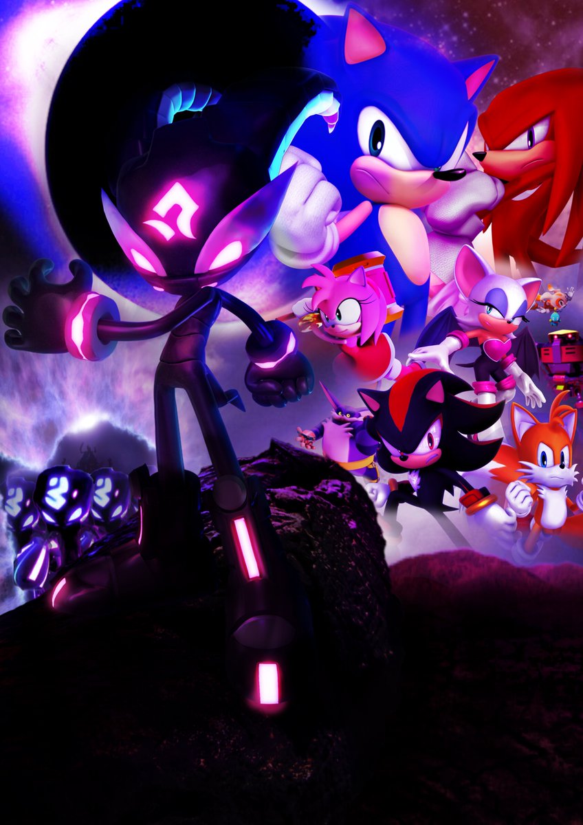 AcquaintSTHFan's tweet photo. Whilst I have yet to do my SA2 Poster, I thought I would participate in #ShadeWeek and make a movie poster version of 'Sonic Chronicles: The Dark Brotherhood'. It's not amazing, but hope you like it :)
#SONIC #sonicfanart #SonicTheHedgehog #ShadeTheEchidna @sonic_hedgehog #sonic https://t.co/Znb6JrovQg