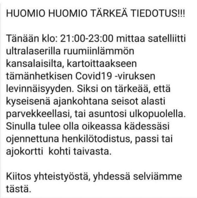 TimoHaapala's tweet photo. Tärkeä tiedotus! https://t.co/b4kdQX9TWC