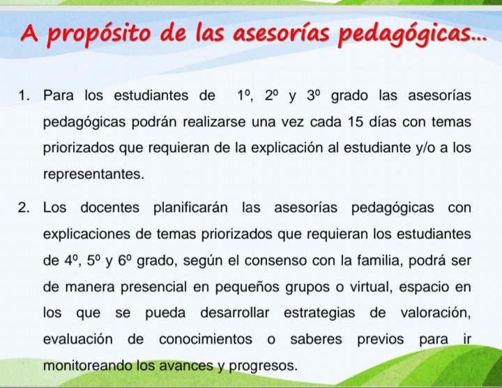 supervisionZET1's tweet photo. 2/2 ¡Atención!  #NivelDePrimaria 
De esta manera se va a desarrollar el II momento en el nivel de primaria #CadaFamiliaUnaEscuela
@MPPEDUCACION @psuvaristobulo @ZonaEducTachira @charlychaves @DGSEMPPE https://t.co/62Fjnfe4pI