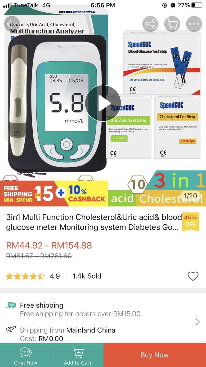 The same product at different platform with different review. So Shopee buyers I’m not sure you guys gave 5 stars for the product or courier or seller? 