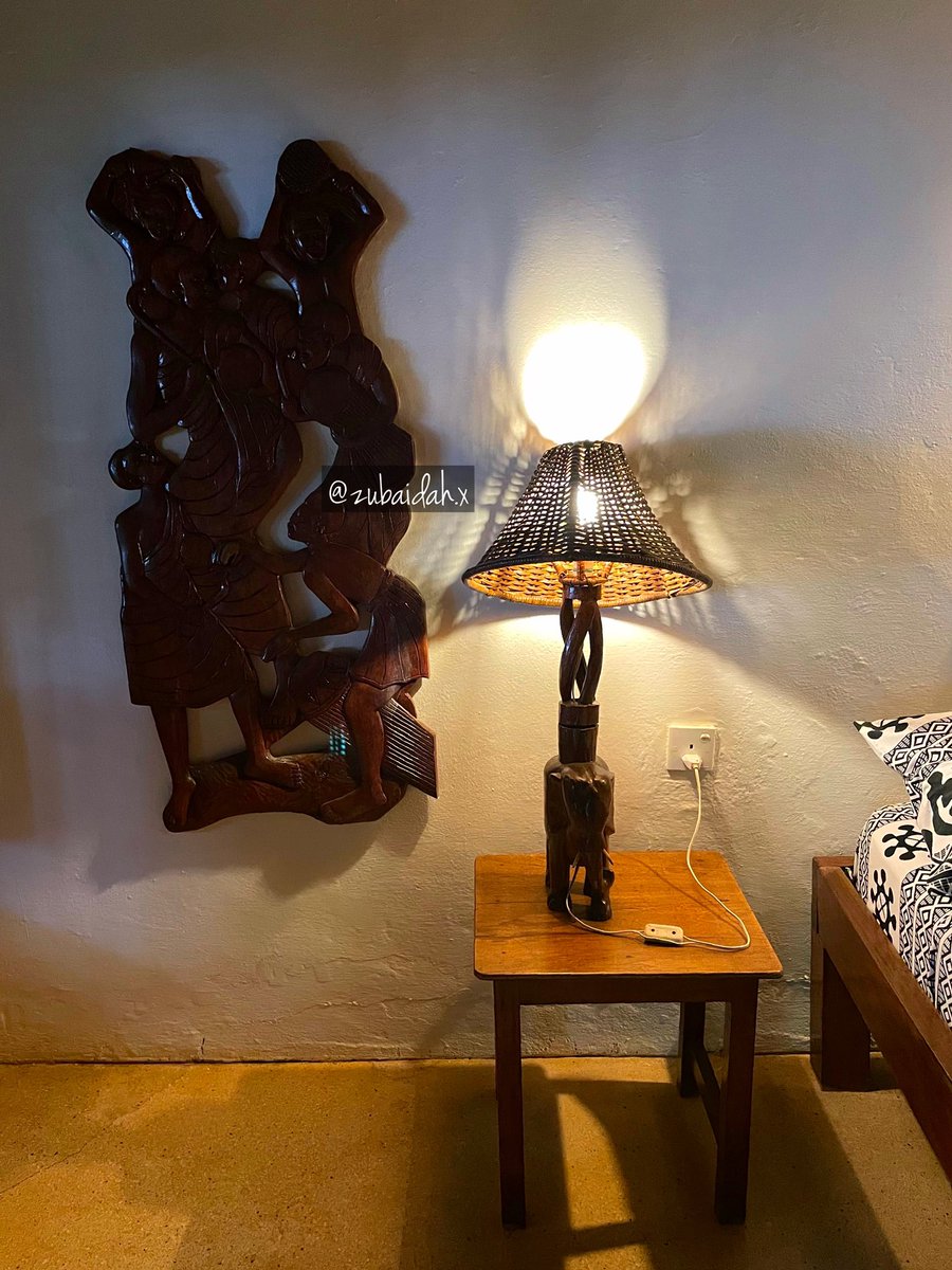 I got a Deluxe Room which was really nice. The theme was Ghanaian - so mostly stone, African print curtains, rafia lamps etc.I didn’t get pictures of the other rooms because pretty much every room was occupied but they all have pretty much the same look.