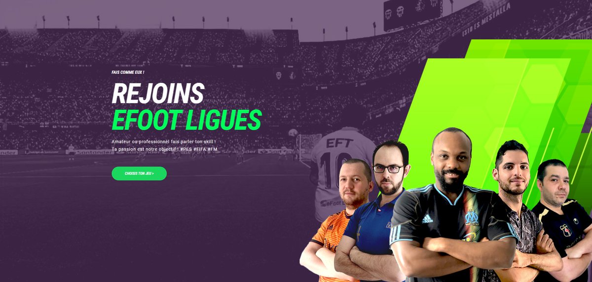 eFoot Ligues - Ton club de cœur - Ton futur tweet media