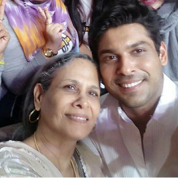 You showed me when I was young just how to grow. You showed me everything that I should know. You showed me just how to walk without your hands cause mom you always were the perfect fan #SidharthShukla