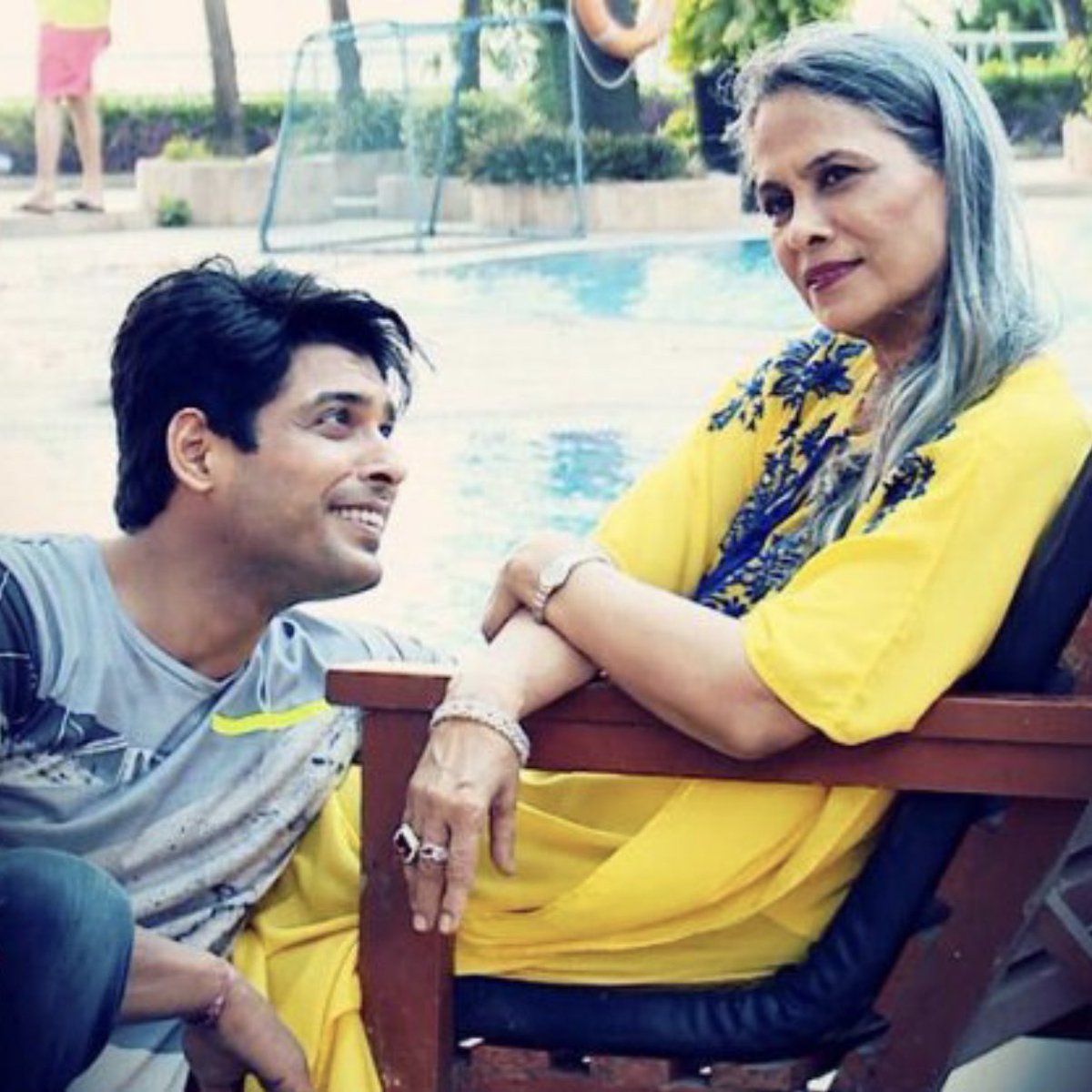 Back then I didn't know why you were misunderstood, Mama. So now I see through your eyes all that you did was love. #SidharthShukla