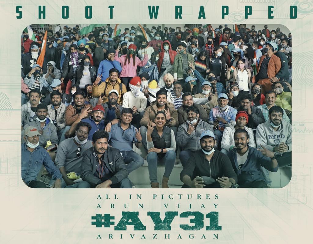 CineTimee's tweet photo. #AllInPictures Present #ArunVijay #AV31 Shoot Wrapped !
#AV31ShootWrap ! @dirarivazhagan ! @All_In_Pictures !
#CineTimee ! https://t.co/TM1qo5ZLNH