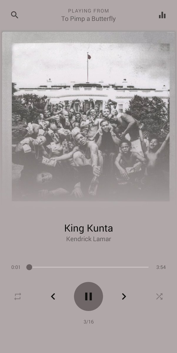 First song that comes to mind when you hear Kendrick