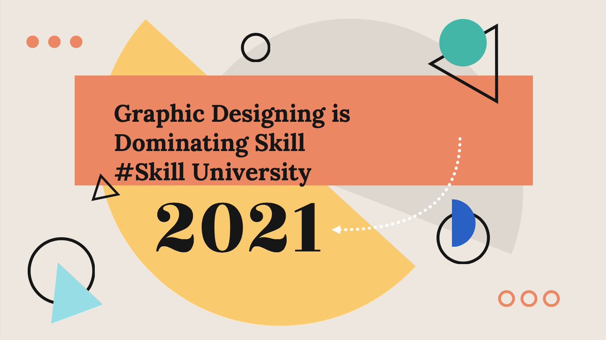 skiluniversity's tweet photo. Graphic Designing is a demanding skill. 
So, Start Learning Now!

#skilluniversity #eLearning #GraphicDesign #webdevelopment #AndroidDev https://t.co/0tTh2ErgZl