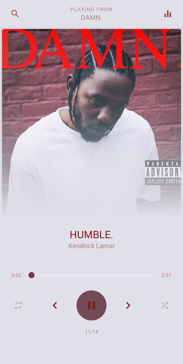 First song that comes to mind when you hear Kendrick