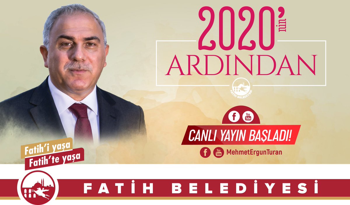 '2020'nin Ardından' adlı özel programımızla #CANLIYAYIN'da şu anda sizlerleyim.

Düşüncelerini ve fikirlerini  paylaşmak isteyen tüm komşularımı yayınımıza davet ediyorum. 

Facebook 👉 bit.ly/3qbptXT
Youtube 👉 bit.ly/2Xu9oQx