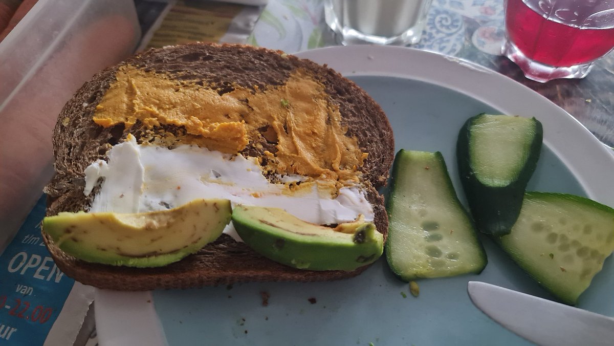 veganstijn's tweet photo. What does it mean... when you start making the #indianflag on your bread. #veganbread #humus #vegancreamy #violife #avocado #Cucumber https://t.co/AsnQeLTn8I #BROODJENEWDELHI #GODOGOOD #VEGANSTIJN @veganyogapeople @vhjnews https://t.co/nRzwSHZPyk https://t.co/uqkXN7X8TF