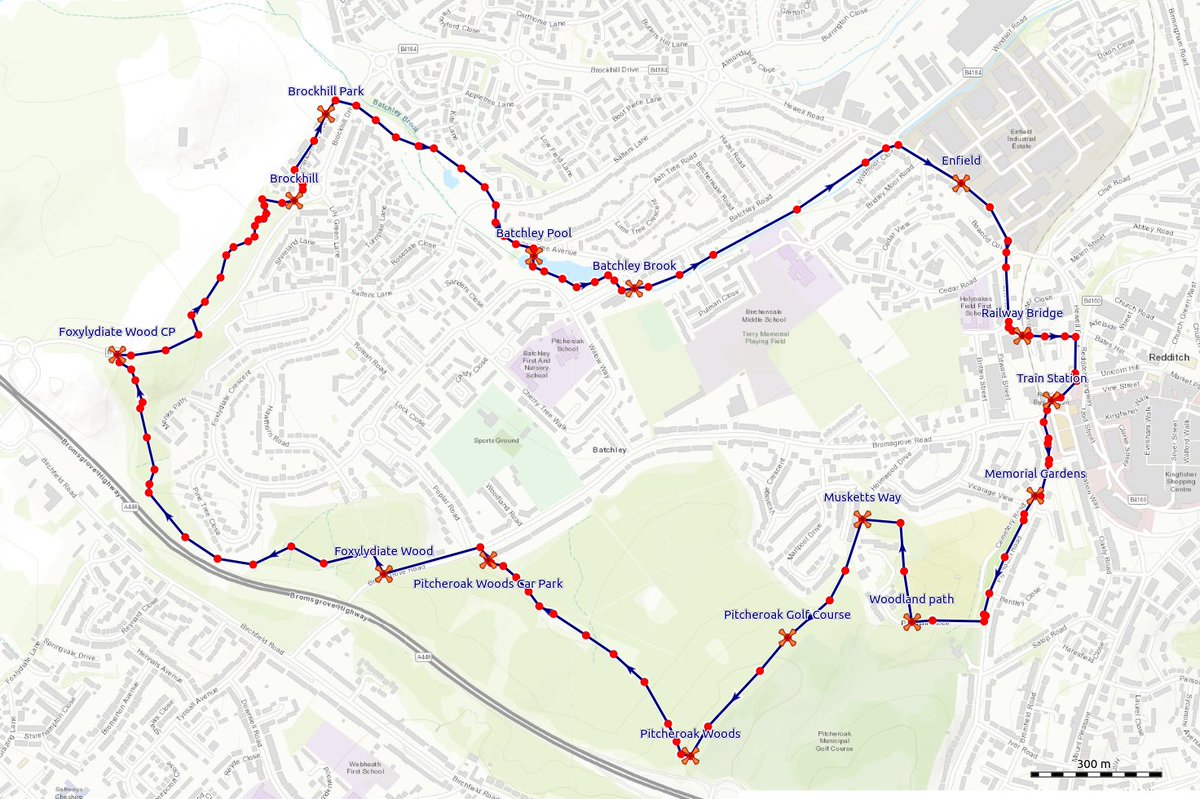 daysoutdiary's tweet photo. I've created a new walking route for those in Redditch who want a walk that can be used for your daily exercise. 

This is called Batchley and Enfield Woodland walk. Approx 4.5 miles including 3 different woods and Memorial Garden.

https://t.co/u2EXiHPVub https://t.co/YQA7DkdpdR