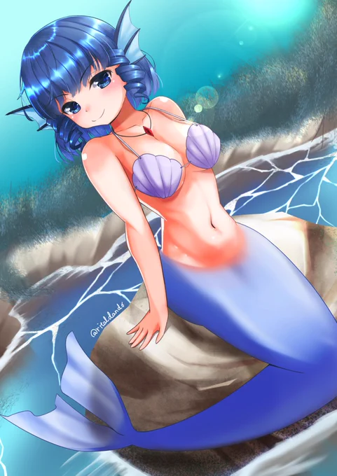 早くこの時期乗り越えたい(切実)#くそ寒いので水着絵を貼る 