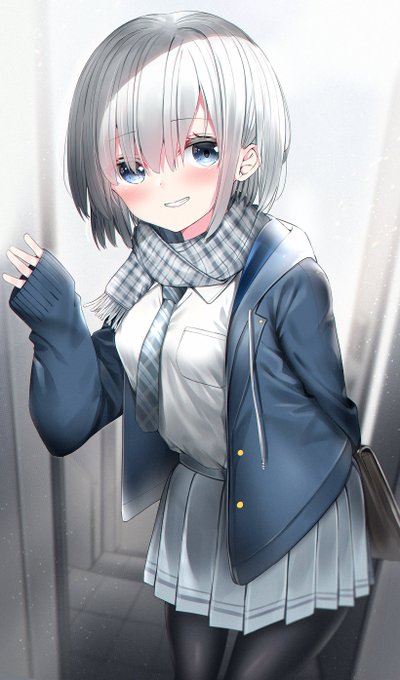 朝迎えに来てくれる彼女 