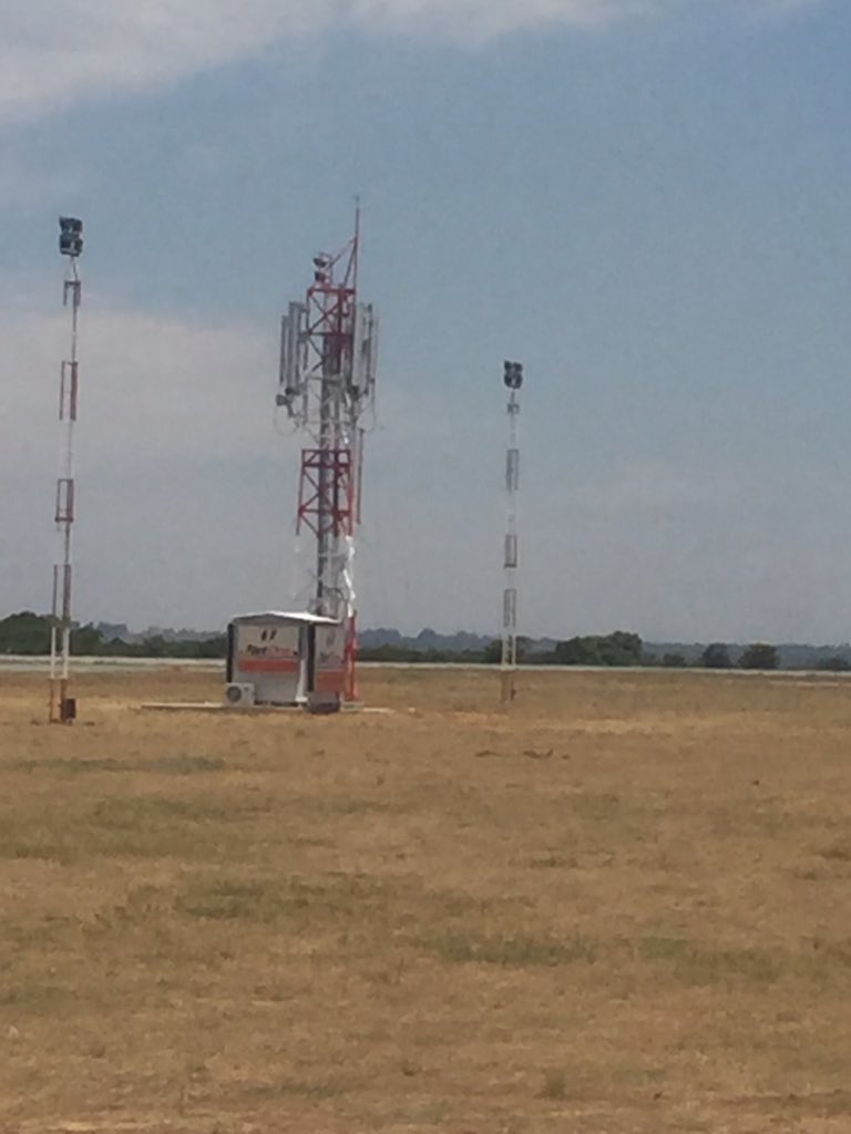 9. With the collapsed tower at Harare International Airport,  @NetOneCellular had to go for some time without service until we constructed & erected a properly & structurally designed tower by SSCT structural engineers. Tower is very short to meet Civil Aviation requirements!