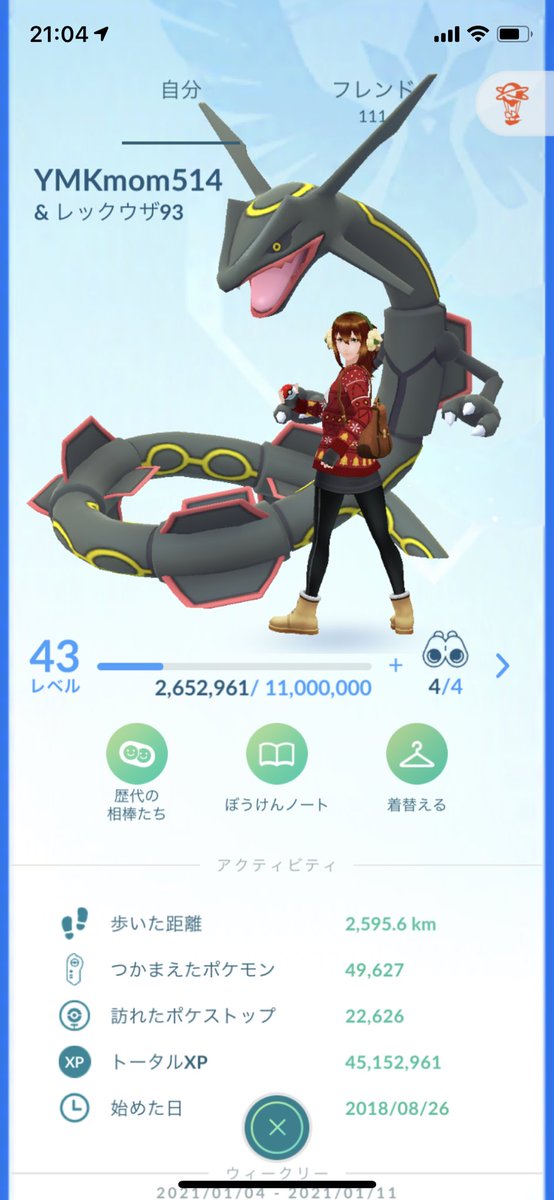 ポケモン go 相棒 交代