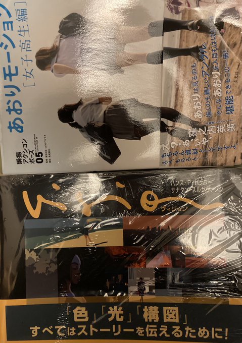 auポイントが貯まってるので、今更VISIONとアオリポーズ集買った…全部Kindleで出してほしい… 