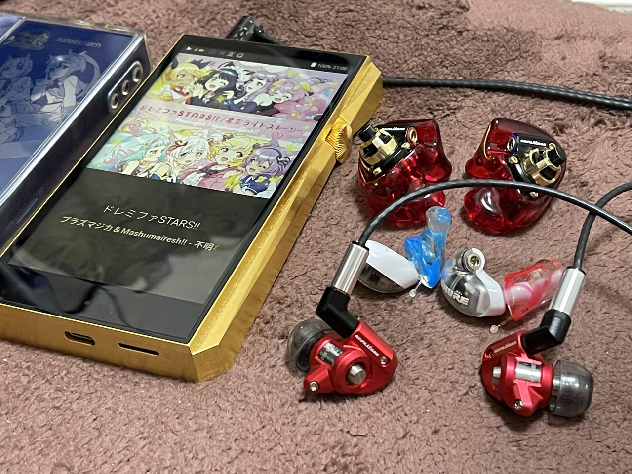 orb glorious force 2.5 面倒臭 mmcx +アダプタ