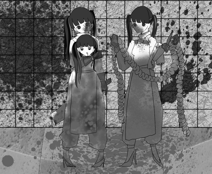 描いた絵をモノクロにするとかっこいいのtwitterイラスト作品 描いた絵をモノクロにするとかっこいいのtwitterイラスト作品