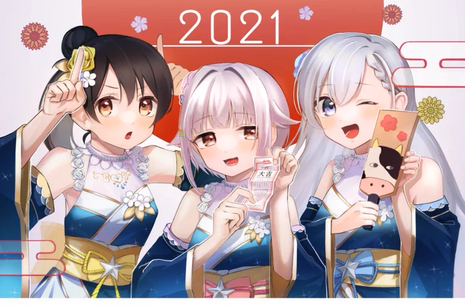 ハピネスエール担当14歳ズ?
#輿水幸子 #久川颯 #矢口美羽 