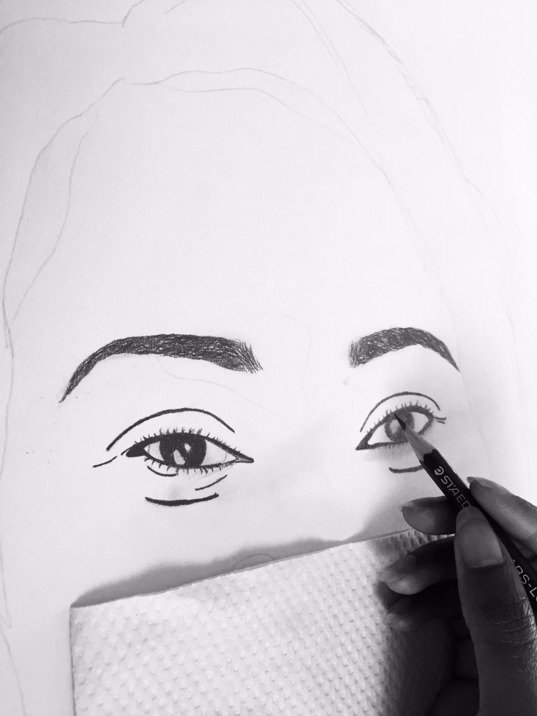 Work In Progress. Dm if interested. #Pencildrawing #pencil #portrait #ArtistOnTwitter #SharksVsGor #Likoni #NextLevel