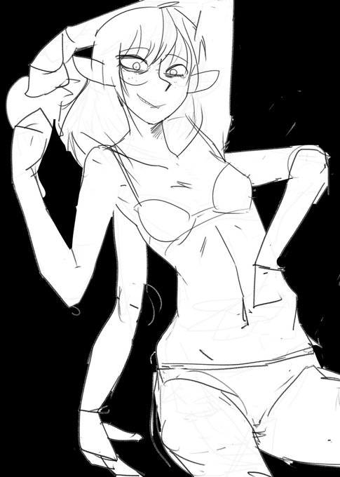 途中経過をこそっと
目処が立ってきましたが最近クリスタの調子がおかしくて怖い… 