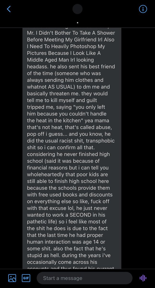 threadaboutmin's tweet photo. Tw// abuse

(continuation) https://t.co/BjZJlfr9z6